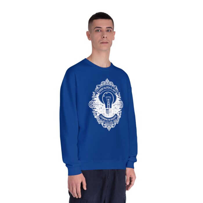 EVERY GLITCH IS A GIFT Unisex NuBlend® Crewneck Sweatshirt - Image 55