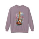 Music is life Unisex Midweight Softstyle Fleece Crewneck Sweatshirt