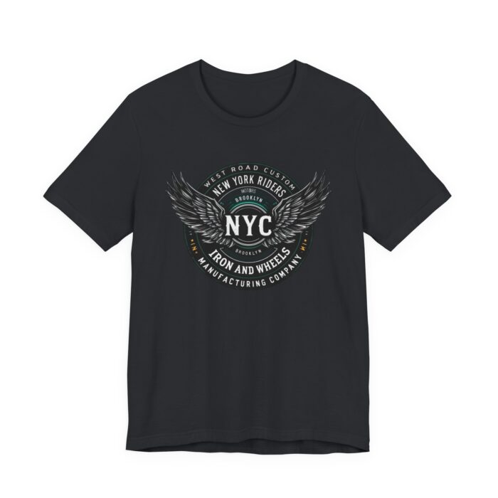 NYC Wings Graphic Unisex Tee, Vintage Style Shirt, Gift for NYC Lovers, Casual Streetwear, Travel Souvenir, Comfortable Tee - Image 23