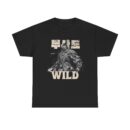 Wild Spirit Unisex Heavy Cotton Tee | Adventure Shirt, Gift for Nature Lovers, Casual Wear, Outdoor Activities, Quote Tee