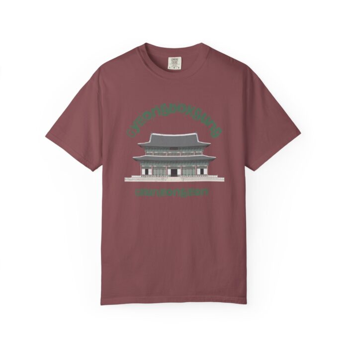 Gyeongbokgung Geunjeongjeonjeon Unisex Garment-Dyed T-shirt - Image 13