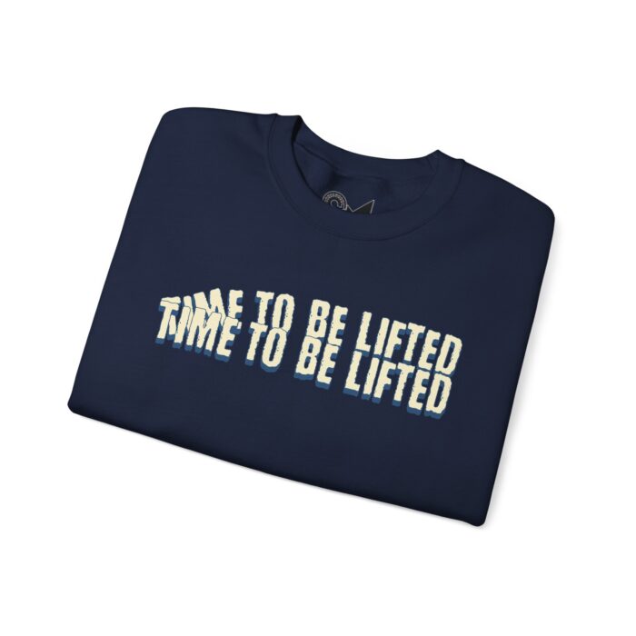 Time to be lifted Unisex Heavy Blend™ Crewneck Sweatshirt - Image 3