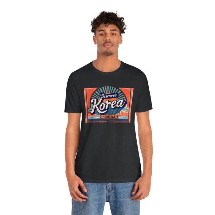 Korea Heritage Tee, Vintage Travel Shirt, Unisex Graphic Tee, Gifts for Travelers, Korean Culture Apparel, Heritage Celebration Clothing - Image 8