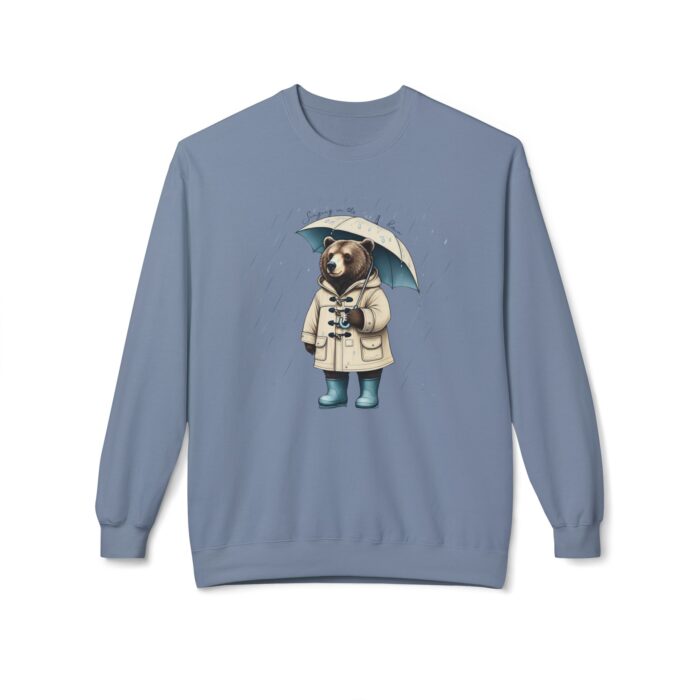 Singing in the rain Unisex Midweight Softstyle Fleece Crewneck Sweatshirt - Image 13