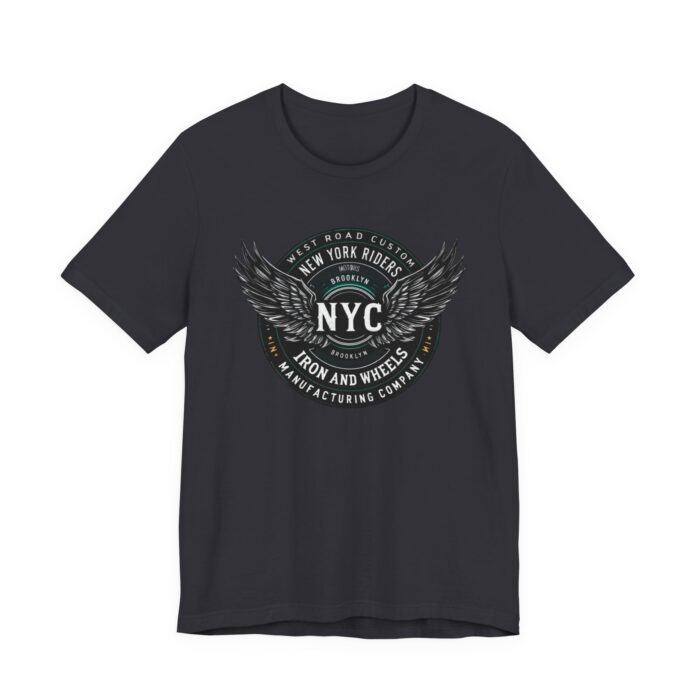 NYC Wings Graphic Unisex Tee, Vintage Style Shirt, Gift for NYC Lovers, Casual Streetwear, Travel Souvenir, Comfortable Tee - Image 18