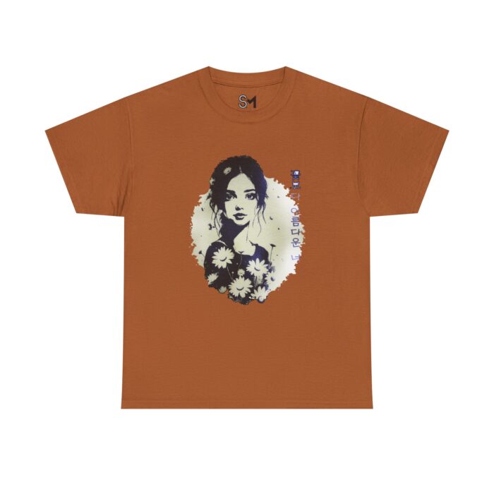 You are more beautiful than flowers Unisex Heavy Cotton Tee - Image 10
