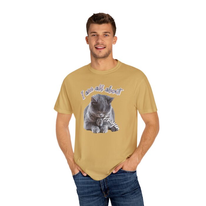 I'm all about prayer Unisex Garment-Dyed T-shirt - Image 32