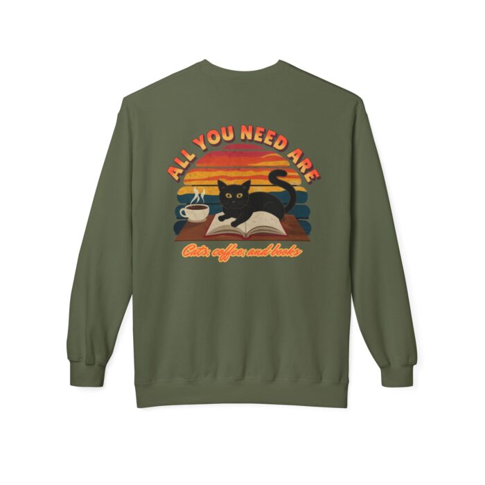 All you need are Unisex Midweight Softstyle Fleece Crewneck Sweatshirt - Image 10
