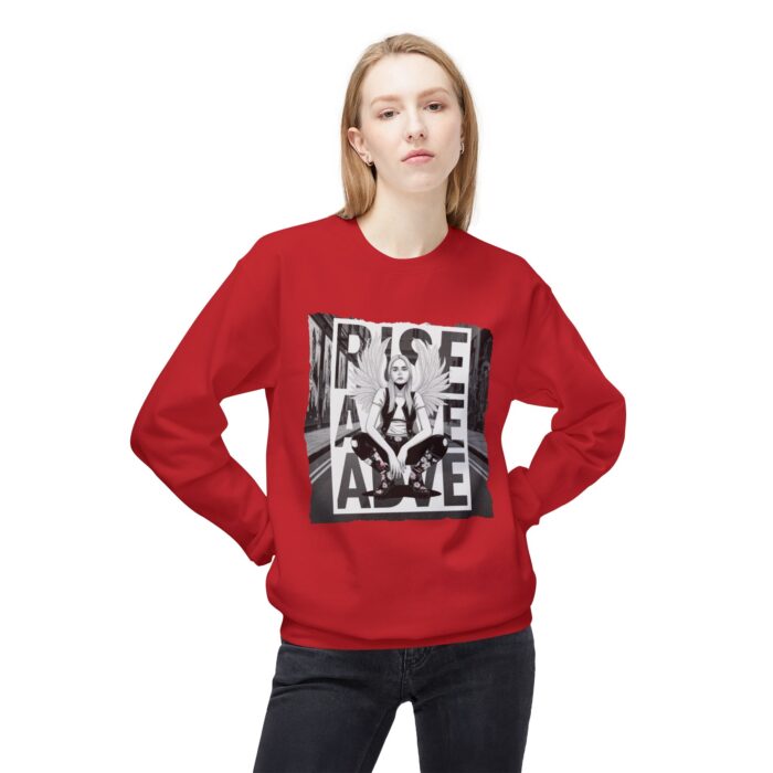 Rise Above Unisex Midweight Softstyle Fleece Crewneck Sweatshirt - Image 55