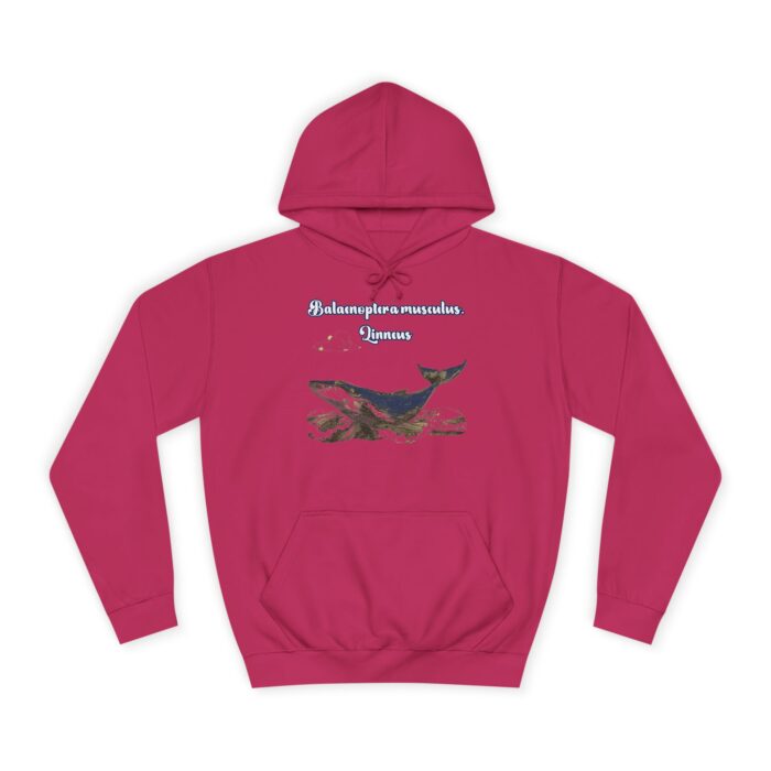 Blue Whale Unisex College Hoodie - Image 65