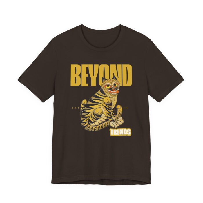 Beyond Trends Cat Tee, Unisex Jersey Short Sleeve T-Shirt, Stylish Cat Apparel, Gift for Cat Lovers, Trendy Graphic Tee - Image 27