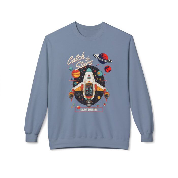 Catch the stars Unisex Midweight Softstyle Fleece Crewneck Sweatshirt - Image 41