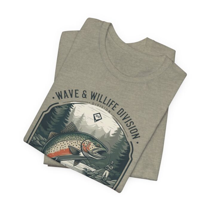 Nature-Inspired Graphic Tee, Perfect for Outdoor Enthusiasts and Casual Wear, Gift for Fishermen, Wilderness Adventure Shirt, [...] - Image 38