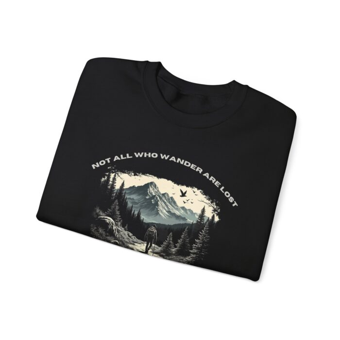Not All Who Wander Are Lost Unisex Heavy Blend™ Crewneck Sweatshirt - Image 7