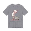 Cute Cat Lover Tee, Animal Graphic Shirt, Gift for Cat Mom, Funny Pet Lover Apparel, Love Knows When You're Quiet T-Shirt