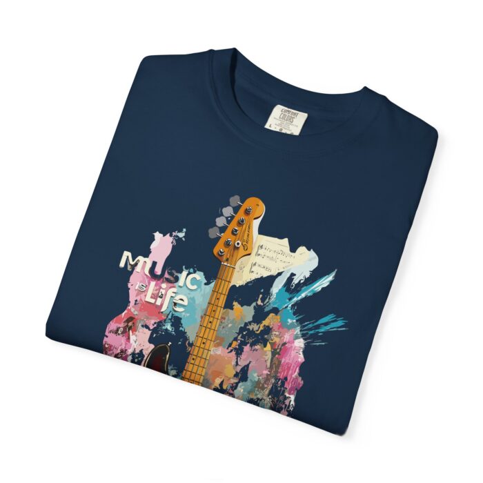 Cool Music Vibes Unisex T-Shirt, Guitar Lover Tee, Gift for Musician, Casual Wear, Concert Shirt, Graphic T-Shirt - Image 7