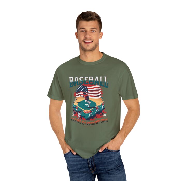 Baseball Champion Unisex T-Shirt, Vintage Baseball Tee, Game Day Shirt, Father's Day Gift, Sports Fan Apparel - Image 8