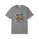 Unisex Garment-Dyed T-Shirt - Colorful 'King' Graphic Tee for Trendsetters