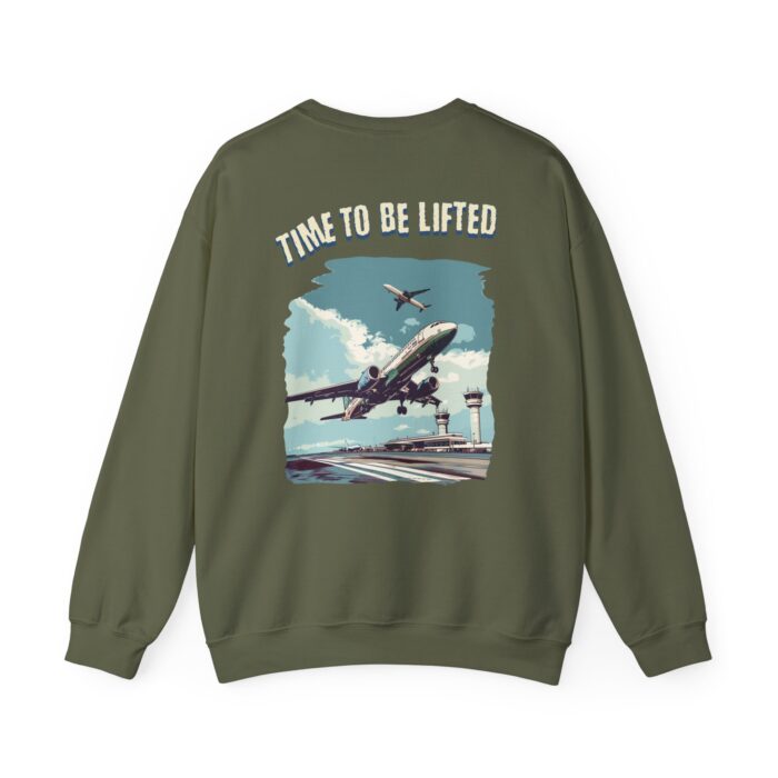 Time to be lifted Unisex Heavy Blend™ Crewneck Sweatshirt - Image 26