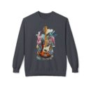Music is life Unisex Midweight Softstyle Fleece Crewneck Sweatshirt
