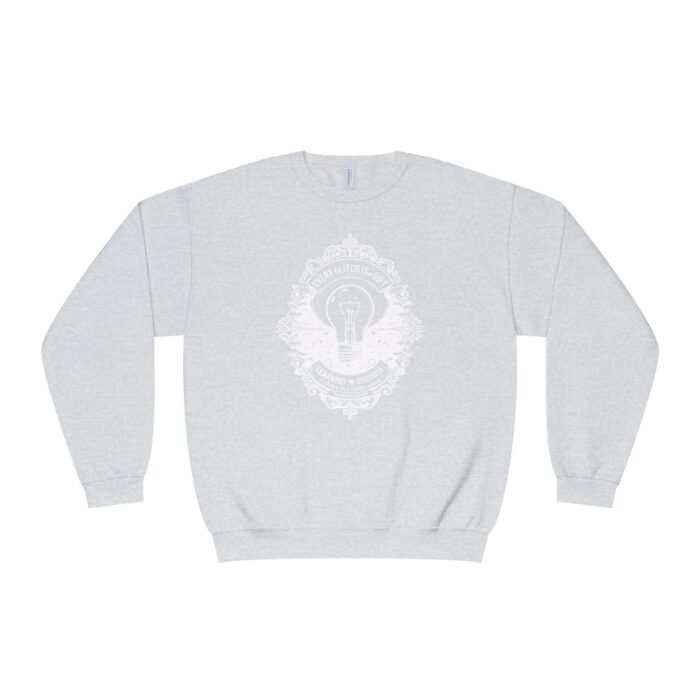 EVERY GLITCH IS A GIFT Unisex NuBlend® Crewneck Sweatshirt - Image 45