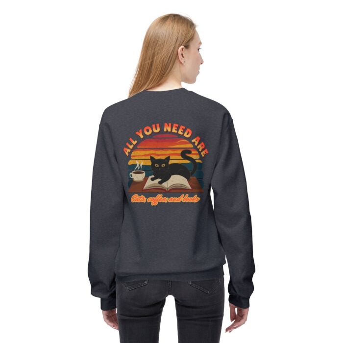 All you need are Unisex Midweight Softstyle Fleece Crewneck Sweatshirt - Image 16