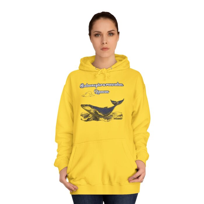 Blue Whale Unisex College Hoodie - Image 56