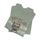 Cat Lover's Inspirational Tee, Have You Restored Your Relationship With God? T-Shirt, Cute Cat Shirt, Faith-Based Apparel, Gift for [...]