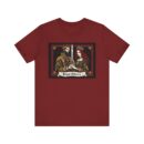 Royal Silence Graphic Tee, Gothic T-Shirt, King and Queen Shirt, Unisex Fashion Top, Drawstring Bag, Gift for Him/Her