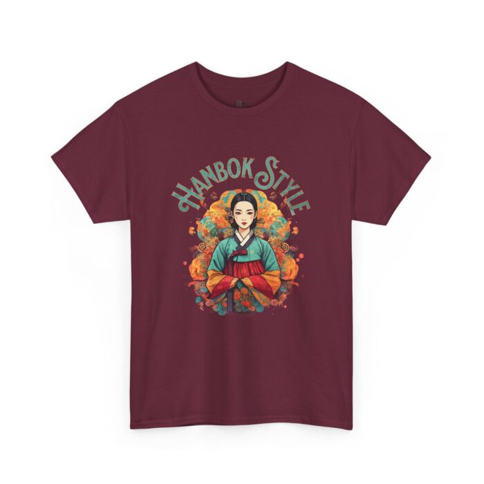 Hanbok Style Unisex Heavy Cotton Tee - Image 23