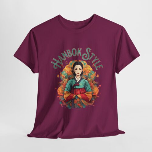 Hanbok Style Unisex Heavy Cotton Tee