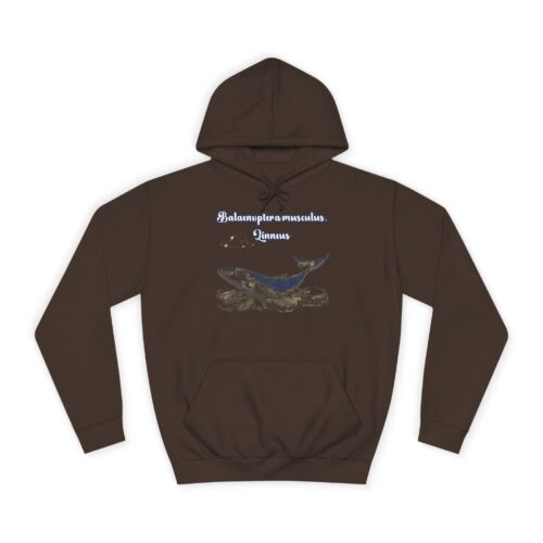 Blue Whale Unisex College Hoodie
