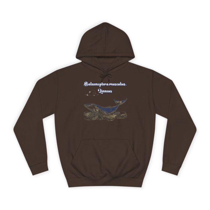 Blue Whale Unisex College Hoodie