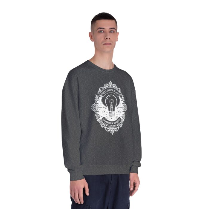 EVERY GLITCH IS A GIFT Unisex NuBlend® Crewneck Sweatshirt - Image 23