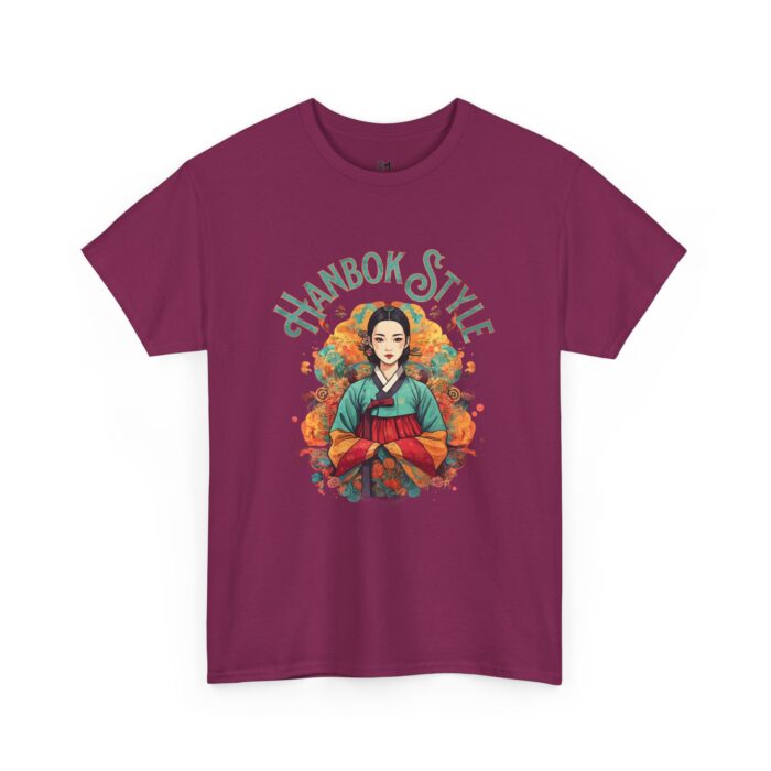 Hanbok Style Unisex Heavy Cotton Tee - Image 9