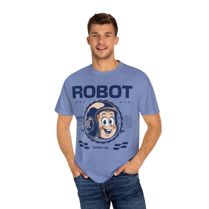 Vintage Robot Graphic Unisex T-Shirt - Perfect for Tech Lovers - Image 4