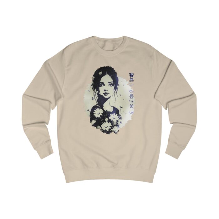 You, more beautiful than flowers for you Unisex Sweatshirt - Image 13