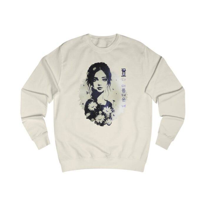 You, more beautiful than flowers for you Unisex Sweatshirt - Image 17