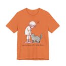 Cute Cat Lover Tee, Animal Graphic Shirt, Gift for Cat Mom, Funny Pet Lover Apparel, Love Knows When You're Quiet T-Shirt