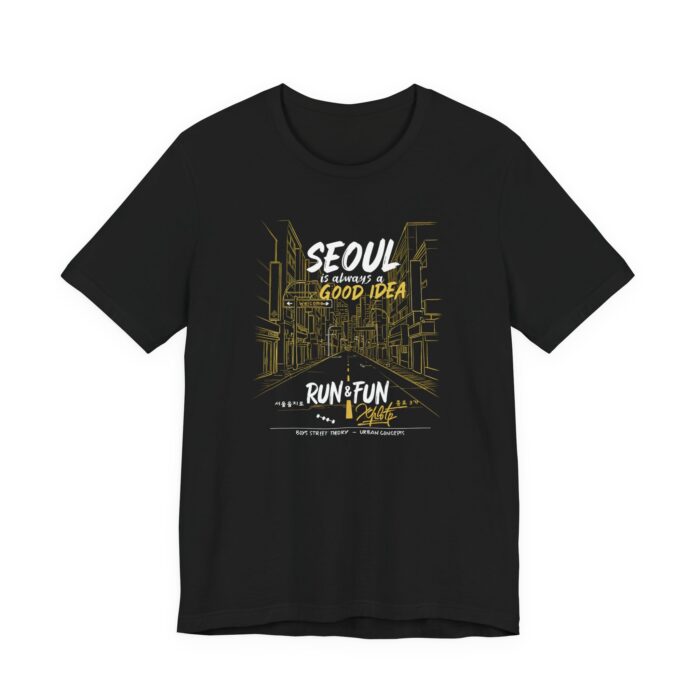 Seoul Inspired Graphic Tee - Unisex Casual Wear for Travelers and Urban Fashion - Image 7