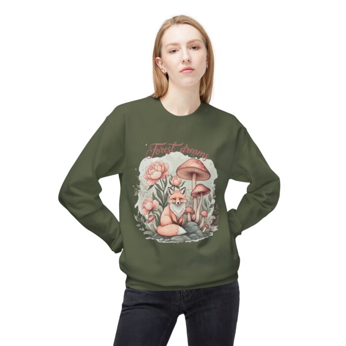 Forest dream Unisex Midweight Softstyle Fleece Crewneck Sweatshirt - Image 39