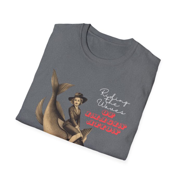 Whimsical Fishing Adventure T-Shirt | Fun Graphic Tee for Outdoorsy Types, Gift for Fishermen, Unisex T-Shirt, Casual Wear, Vintage Style - Image 18