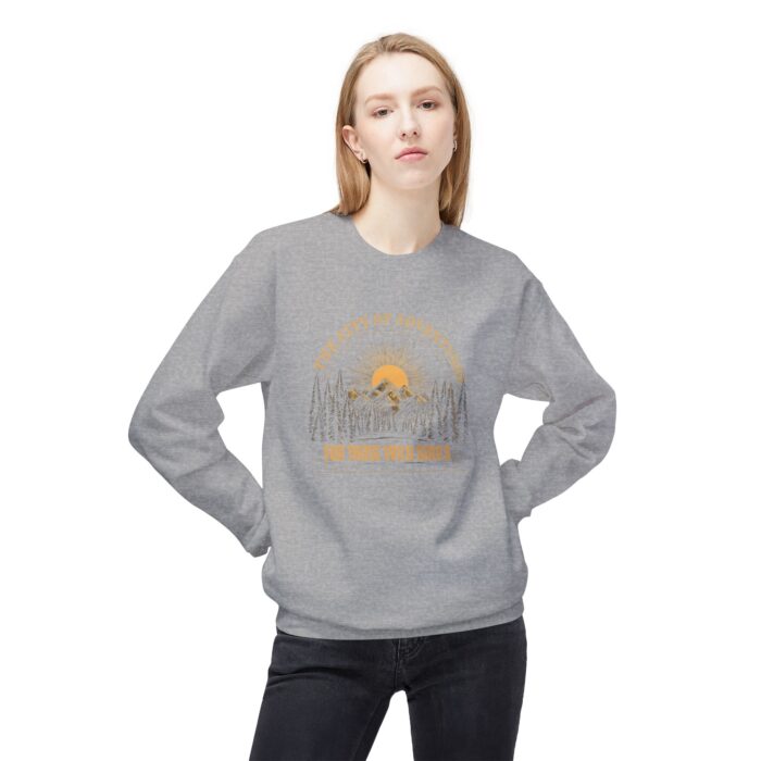 The city of adventure Unisex Midweight Softstyle Fleece Crewneck Sweatshirt - Image 35