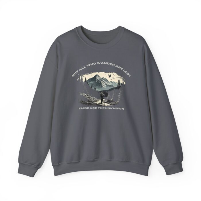 Not All Who Wander Are Lost Unisex Heavy Blend™ Crewneck Sweatshirt - Image 13