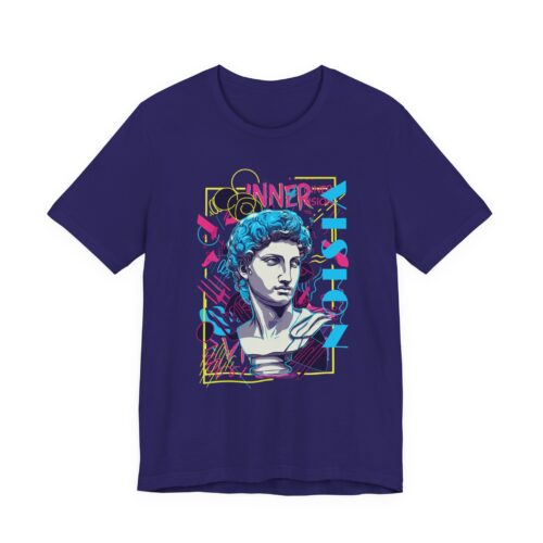 Retro Vision Graphic Tee, Unisex T-Shirt, Art Inspired Shirt, Gift for Artists, Casual Wear, Festival Clothing