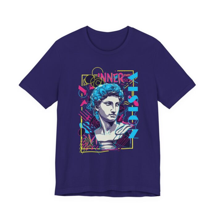 Retro Vision Graphic Tee, Unisex T-Shirt, Art Inspired Shirt, Gift for Artists, Casual Wear, Festival Clothing