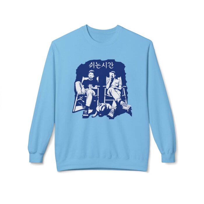 Break time Unisex Midweight Softstyle Fleece Crewneck Sweatshirt - Image 41