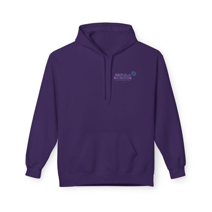 Nebula horizon Fleece Hoodie - Cozy Streetwear for All Seasons - Image 2