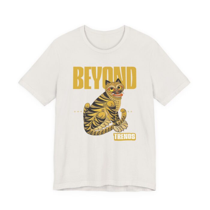 Beyond Trends Cat Tee, Unisex Jersey Short Sleeve T-Shirt, Stylish Cat Apparel, Gift for Cat Lovers, Trendy Graphic Tee - Image 43