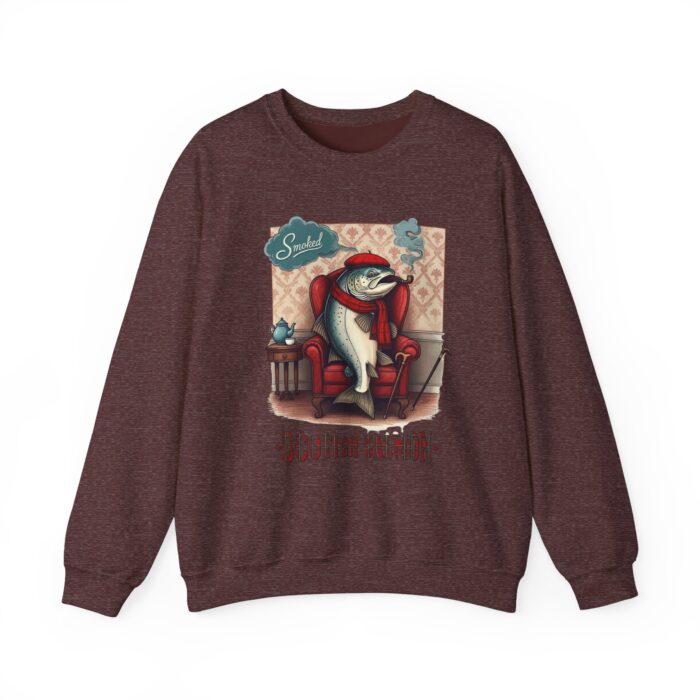 Scottish Salmon Unisex Heavy Blend™ Crewneck Sweatshirt - Image 21